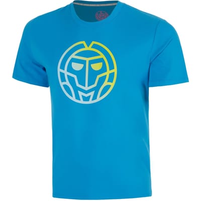 BIDI BADU Out of Control Logo T-shirt Heren-blauw