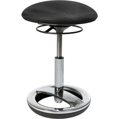 Topstar B-OB - Werkkruk - Ergonomisch - Chroom - Zwart