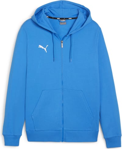 PUMA teamGOAL Casuals herenjack met capuchon, sweatshirt pullover 658595 blauw
