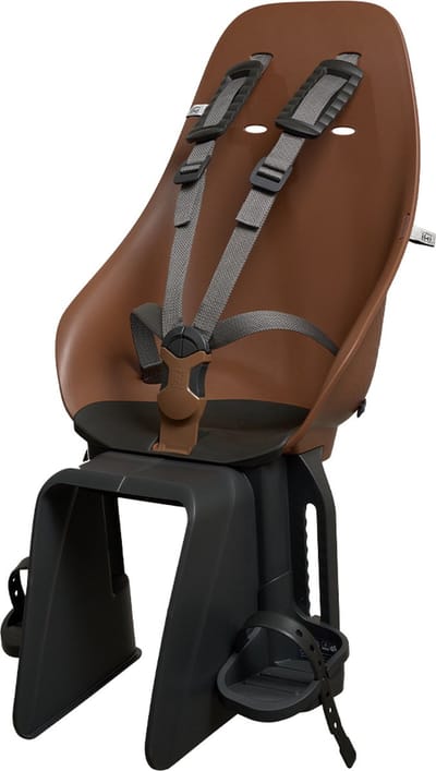 Urban Iki BIO Fietsstoeltje Achter Ta–ke MIK HD - Haniwa Brown/ Bincho Black