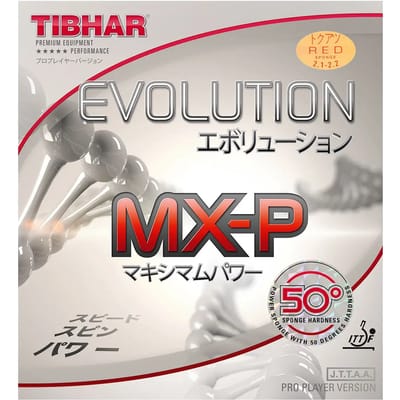 Tafeltennisrackethoes Tibhar Evolution MX-P R 50°