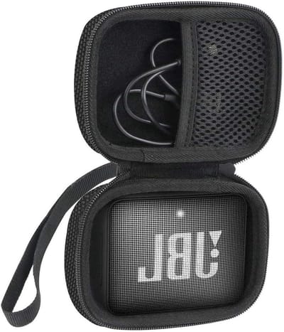 Draagbare luidspreker hoes - Muziekbox etui - Veilige opslag - Schokbestendige bekleding - N.v.t. - Blauw