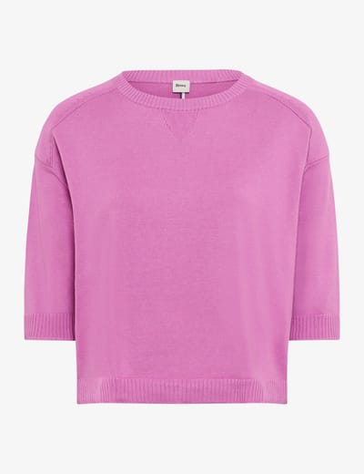 Brax Dames Trui  Style NIA bright purple, roze, maat 44