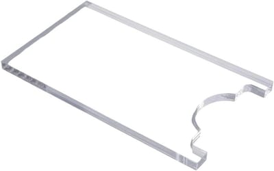 Bank Bed Stoppers - Meubel Afstandhouders - Meubels Vrijhouden - Voorkomt Brandrisico's - 2 Stuks 17x10cm - Transparant