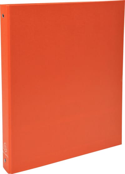 Exacompta 20x Ringband in PP met harde omslag - 4 ringen van 30mm - A4 - Oranje - 51374SE
