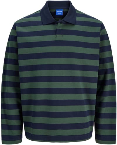 JACK&JONES - JORBLEECKER POLO LS SWEAT - Heren - Sweaters
