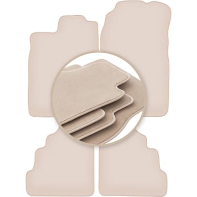 PREMIUM beige matten voor: Saab 900 II hatchback, liftback 1994-1998