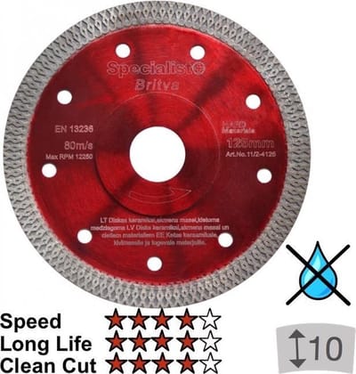 Diamantschijf voor tegel Premium BRITVA 230mm