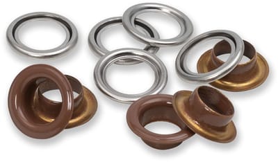 Ringen met schijven 11mm donker bruin 20st - Prym