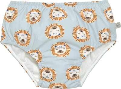 Lässig Splash & Fun Zwembroekje met luier Lion powder blue, 13-18 maanden Maat 86