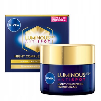 Nivea Cellular Luminous630 - Nachtcrème - 50ml - Tegen Pigmentvlekken - Huidregeneratie