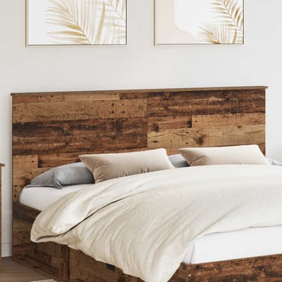 vidaXL Hoofdbord Oud Hout Bewerkt hout