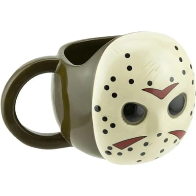 Friday the 13th Shaped Mug – Officieel Gelicentieerde Jason Voorhees Masker Mok, Halloween Decor & Cadeau Voor Horrorfans 500 ml- Paladone