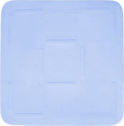 Differnz Tutus Anti-slip inlegmat Douche 55x55xcm Blauw