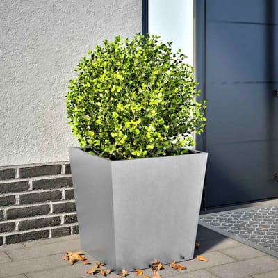 vidaXL - Plantenbak - 50x50x50 - cm - gegalvaniseerd - staal