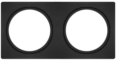 Ledvance Onderdeel | spot frame d68 100x200 2x d68 bk