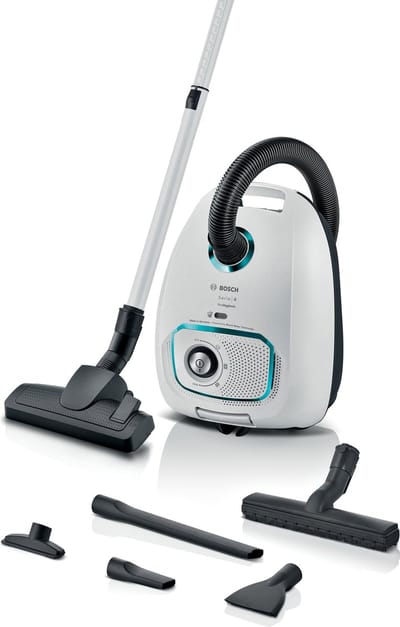 Bosch ProHygienic BGB41HYG1H Serie 4 - Stofzuiger met zak - 11 mtr bereik - ULPA15 - Wit
