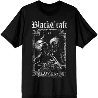 Blackcraft Cult - Gothic T-shirt - Skeleton Lovers - M tot XXL - voor Mannen - zwart