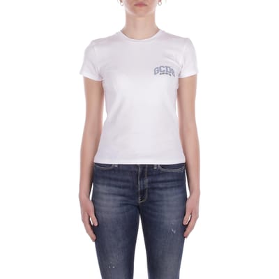 Gcds T-shirt en Polo Bianco