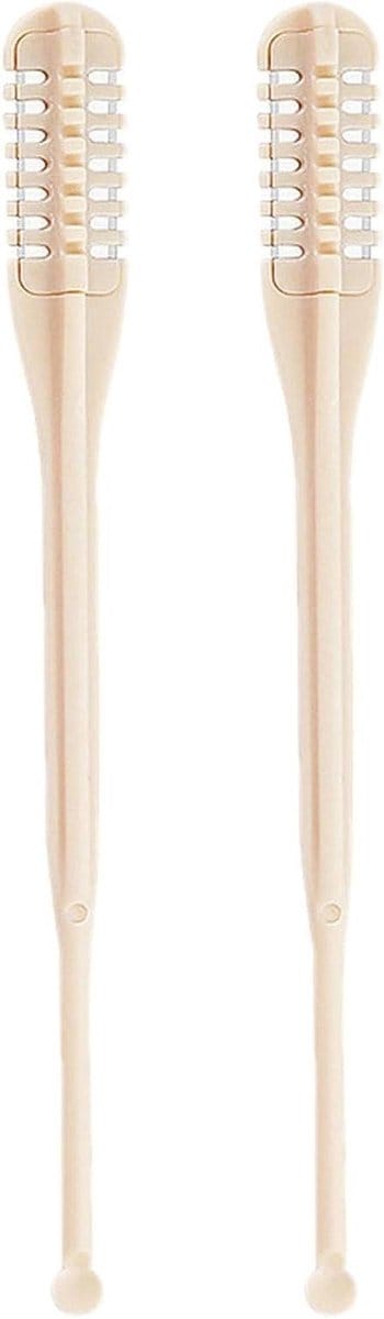 Neushaartrimmer - Grooming Tool - Persoonlijke Verzorging - Dubbel Jubileumontwerp - 10 x 3 x 1 cm - Zilver