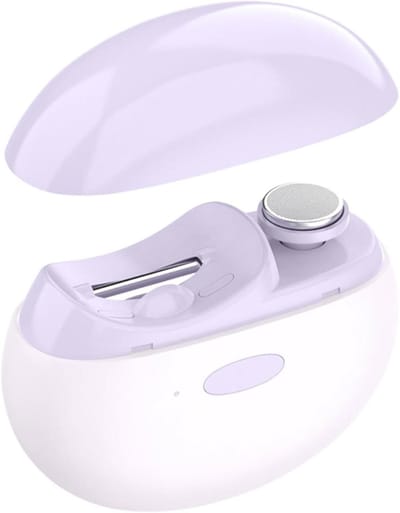 Elektrische Nagelknipper - Trimmer Vijl - Nail Care - Met LED Verlichting - 87 x 35 x 72 cm
