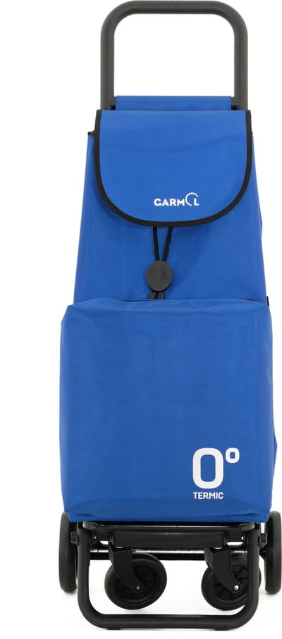 Garmol Boodschappentrolley G360 Termico Travel - 4 Wielen - Roterende Voorwielen - Azulina