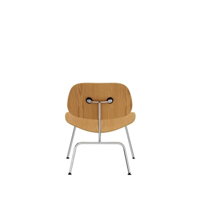 Vitra - Plywood Group LCM-stoel - essen natuur - glanzend chroom - bruin