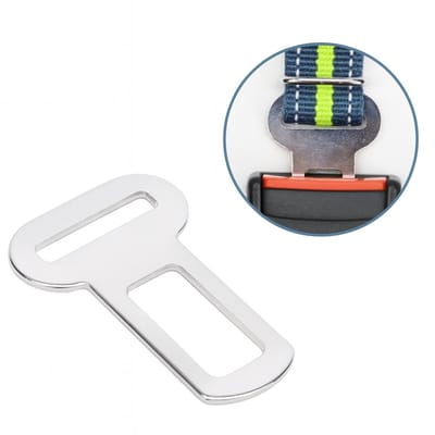 2 Stuks Anti Piep Gordelclip I Autogordel Clip I Gordelclip I Universeel I Autogordel Gesp I Voorkom Geluiden I Zilver