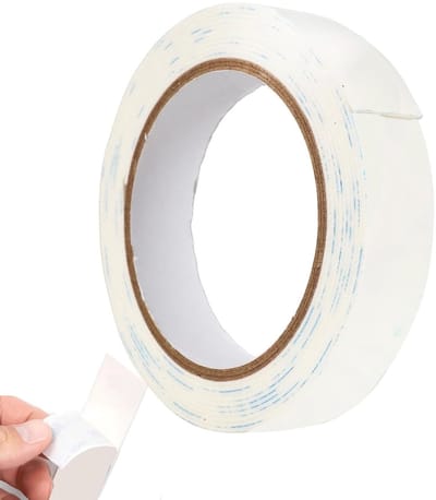 Extra sterke dubbelzijdige tape voor binnen en buiten, ideaal voor het bevestigen van zware objecten (19mm x 3m)