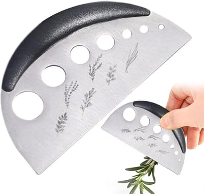 Doornenverwijderaar Gereedschap - Bloemsteel Stripper - Bloemen Voorbereiden - Roestvrij Staal - 11x58 cm - Zwart