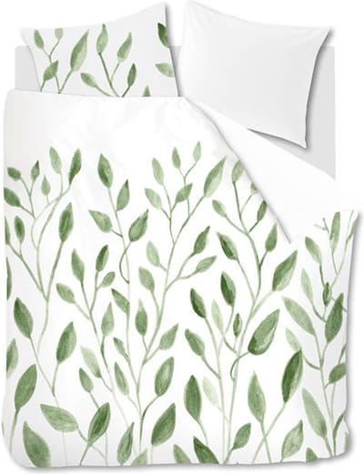 Snoozing Dian Dekbedovertrek - Tweepersoons - 200x200/220 cm - Green