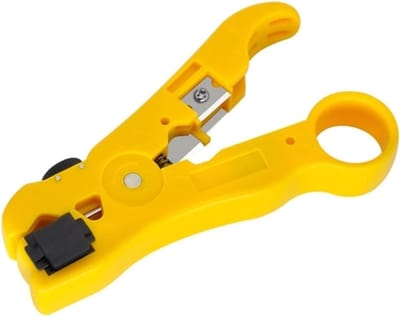 Draadstripper Krimptang - Kabelgereedschap - Elektra Aanleggen - Automatische Multifunctie - 1 Unit - Zwart