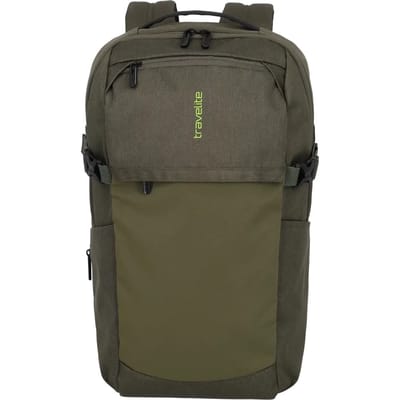 Travelite Pathway Backpack 17 liter (daypack met 17 inch laptopvak) 86 - Olive
