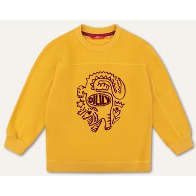 Oilily Hunk Sweater- maat92/2T Antique Moss