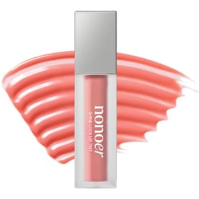nonoer - Shine Lock Lip Tint - 9 Colors #005 Apricot Sheer