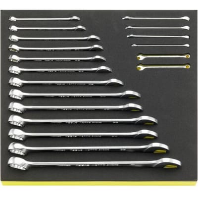 Stahlwille 96838778 TCS 13A/19 Ring-steeksleutelset Sleutelbreedte (metrisch) 8 - 19 mm