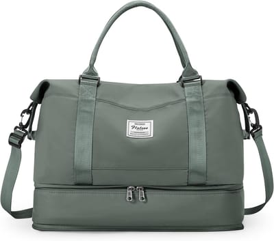 Thijox - Damesreistas 40x30x20 cm Handbagagetas Sporttas Weekendtas Zwemtas Waterdichte Plunjezak Fitness- en Trainingstas Ziekenhuistas met Schoenenv
