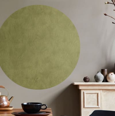 Behangcirkel 150cm Studio Wallz - Palms groen