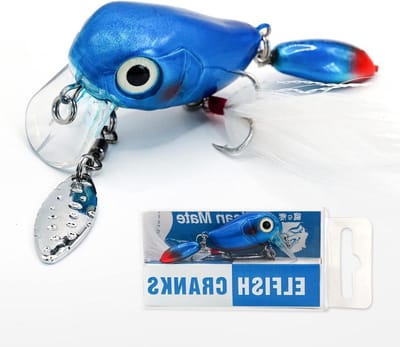 Crankbait Vissen - Kunstaas Lokken - Vissen Vangen - Meerdelig Ontwerp - 5.7 g - Blauw