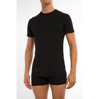 Claesen's® - Heren T-Shirts 2-Pack ZwartCL 1021-Black-XL