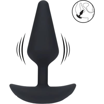 Levelz - Classic Vibrating Silicone Anal Plug Medium