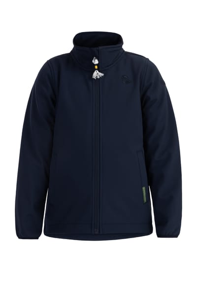 Schmuddelwedda Softshelljack - gerecycled materiaal jongens (kinderen) marine