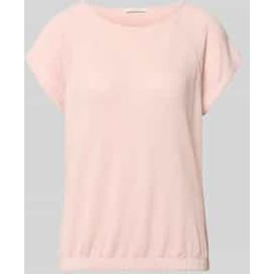 Gebreid shirt van viscosemix model 'Svalla'