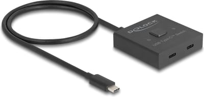 Delock USB 10 Gbps USB Type-C™ Switch 2 to 1 bidirectional 8K