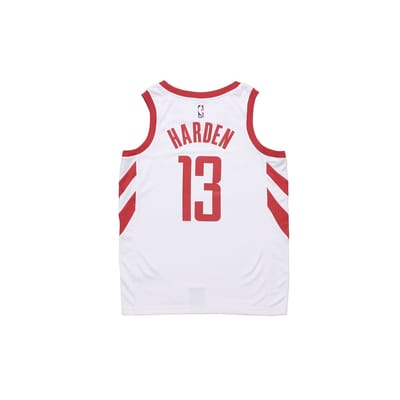 Nike NBA James Harden Association Edition Swingman Jersey Heren Tops Wit 864419-100 M red