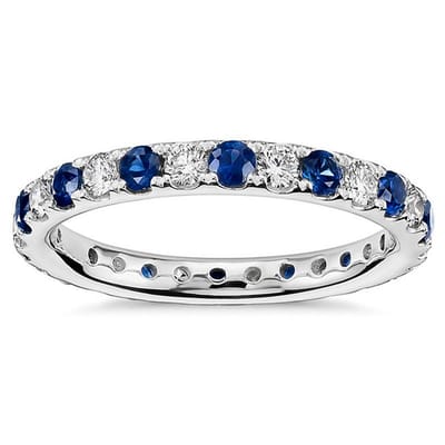 Huitan Eenvoudige Stijlvolle Vingerring voor Vrouwen Blauw/Kristal Cubic Zirconia Mode Contracted Vrouwelijke Accessoires Veelzijdige Sieraden 8 white