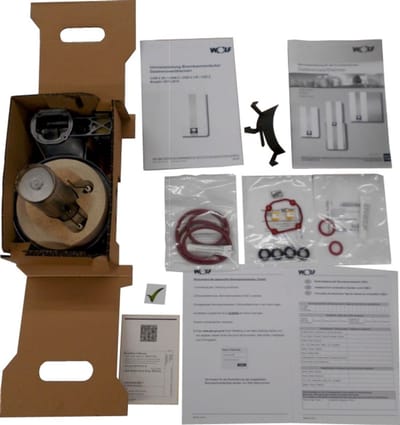 Wolf Omstelset voor verbrandingskamerdeksel voor CGB-2 2013-2015 LB1, 14 kW, 8614982