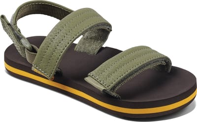 Reef Little Ahi Convertible Jongens Slippers - Brown/Olive - Maat 33.34