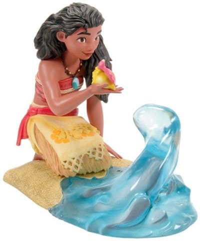 Vaiana - Disney Verzamelfiguren - Vaiana with wave - voor Geen - meerkleurig