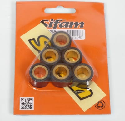 sifam variatorrol voor scooter kymco 125 bet & win 2000 tot 2005 20x15 13,5grs nieuw